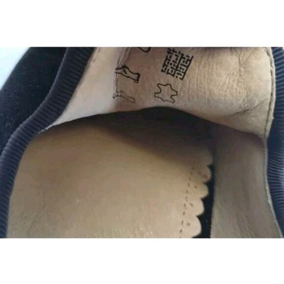 Lands End NEW Women's Dark Chocolate Brown Velvet Loafers Driving Shoes 6B - Picture 9 of 12